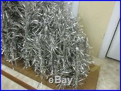 Vintage Aluminum Christmas SILVER Tree Branches HUGE Lot of 118 pieces