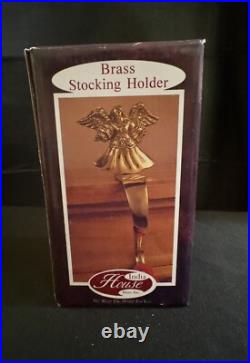 Vintage Angel Stocking Holder 7 India House with original box Lot Of 6