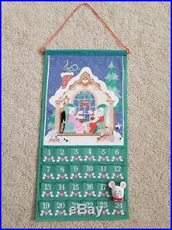 Vintage Avon Christmas Count Down Calendar Advent Calendar With Mouse