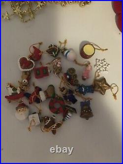 Vintage Avon Christmas Is Coming Musical Spinning Advent Tree Ornaments Angel