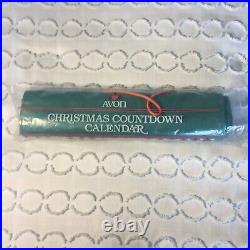 Vintage Avon Countdown To Christmas Calendar 1987 With Original Mouse & Package