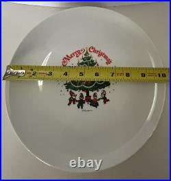 Vintage Berggren God Jul Dinner Plates (8)Norwegian Swedish Christmas Greeting