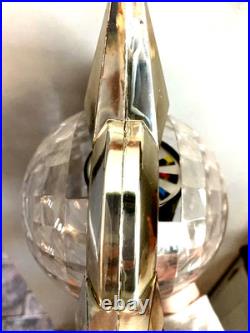 Vintage Bradford Celestial SILVER Christmas Tree Motion Topper Star 1960's Lot 1 Vintage Bradford Celestial SILVER Christmas Tree Motion Topper Star 1960's Lot 1