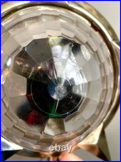 Vintage Bradford Celestial SILVER Christmas Tree Motion Topper Star 1960's Lot 1 Vintage Bradford Celestial SILVER Christmas Tree Motion Topper Star 1960's Lot 1