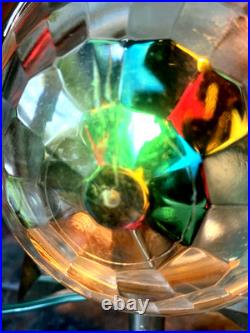 Vintage Bradford Celestial SILVER Christmas Tree Motion Topper Star 1960's Lot 1 Vintage Bradford Celestial SILVER Christmas Tree Motion Topper Star 1960's Lot 1