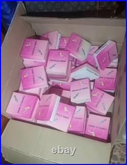 Vintage Chenille Birds and Original Box 15 Box Total 180 birds 15×12