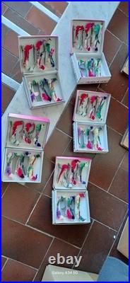 Vintage Chenille Birds and Original Box Last 7 Boxes of 12 Birds