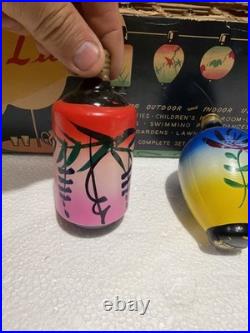 Vintage Christmas Lights Renown Patio Lites Eastern Bulbs Chinese Lantern RARE