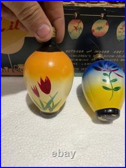 Vintage Christmas Lights Renown Patio Lites Eastern Bulbs Chinese Lantern RARE