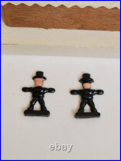 Vintage Dregeno GDR Erzgebirge Market Stall Set of 3 with Original Boxes Christmas