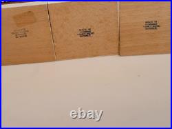 Vintage Dregeno GDR Erzgebirge Market Stall Set of 3 with Original Boxes Christmas