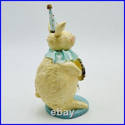 Vintage ESC Heather Myers Easter Bunny Figurine Spring Wish Glitter 2002 RARE