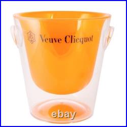 Vintage French Retro Veuve Clicquot Trendy Champagne Ice Bucket NIB
