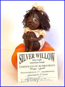 Vintage Halloween Silver Willow Orginial Hand Made Kizzy 14/25 2002