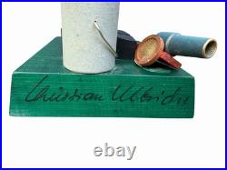 Vintage Holzkunst Christian Ulbricht Santa At Work Nutcracker Signed & Numbered Vintage Holzkunst Christian Ulbricht Santa At Work Nutcracker Signed & Numbered