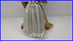 Vintage Huge BNCI HK Tree Fiber Optic Electric Powered Angel 36 Tall X-mas #21
