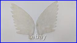 Vintage Huge BNCI HK Tree Fiber Optic Electric Powered Angel 36 Tall X-mas #21