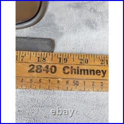 Vintage Metal Christmas Sleigh Decor Rustic Farmhouse Holiday Display