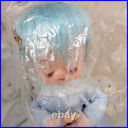 Vintage NOS Shiny Brite Blue Haired Christmas Angel Pixie Fairy Bendable Japan Vintage NOS Shiny Brite Blue Haired Christmas Angel Pixie Fairy Bendable Japan