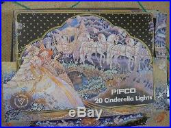 Vintage Pifco Cinderella Christmas Fairy Lights For Spare Or Repair