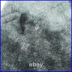 Vintage Rauch Industries Plush Velvet Christmas Stocking Purple Blue Green 3 PC