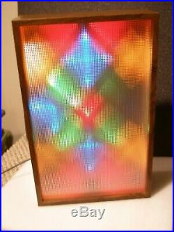 Vintage Realistic Color Organ WORKING Sound Activated Disco Party Light