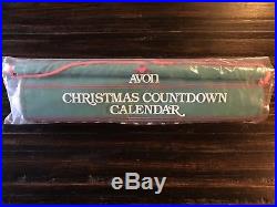 Vintage/Retro 1987 Avon Countdown To Christmas Advent Calendar + Original Bag NR