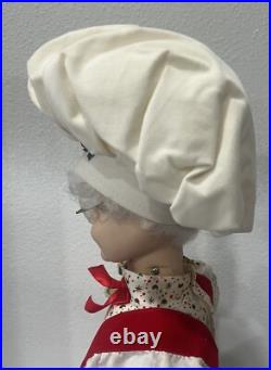 Vintage TELCO MOTIONETTES OF CHRISTMAS Mrs. Claus 1993 Animated Figure 24 EUC