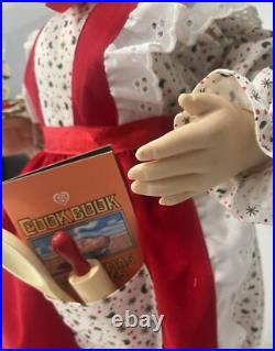 Vintage TELCO MOTIONETTES OF CHRISTMAS Mrs. Claus 1993 Animated Figure 24 EUC