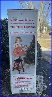 Vintage Telco The Original Motion-ettes of Christmas Tree Trimmer Porcelite