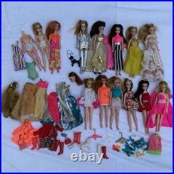 Vintage Topper Dawn Dolls Lot Of 11 with outfits & ACCESSORIES + Other Dolls