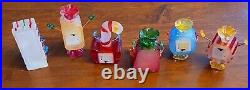 Vintage Unique WMG Whimsical Hand Painted Light Up Christmas Candies