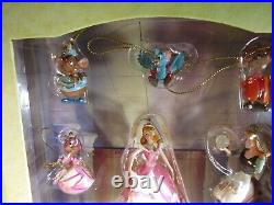 Vintage Walt Disney Cinderella Collection- Christmas Storybook Ornament Set