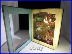 Vintage Walt Disney Four Parks One World Collection- Storybook Ornament Set