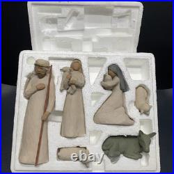 Vintage Willow Tree Nativity Set Demdaco Susan Lordi 1999, EUC