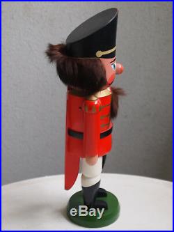 Vintage german Seiffener nutcracker soldier, 33cm, christmas, collectors+wrapping