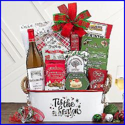 Vintners Path Chardonnay Holiday Wine Gift Basket