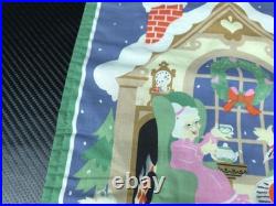 Vtg 1987 Avon Countdown to Christmas Hanging Advent Calendar withMouse READ