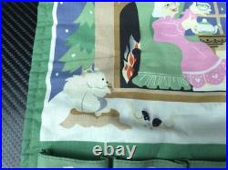 Vtg 1987 Avon Countdown to Christmas Hanging Advent Calendar withMouse READ