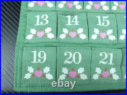 Vtg 1987 Avon Countdown to Christmas Hanging Advent Calendar withMouse READ