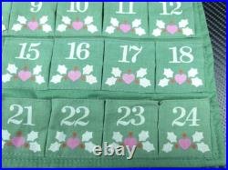 Vtg 1987 Avon Countdown to Christmas Hanging Advent Calendar withMouse READ