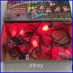 Vtg Christopher Radko Twinkle Brite Blinking Bell Christmas Lights Ornaments Vtg Christopher Radko Twinkle Brite Blinking Bell Christmas Lights Ornaments
