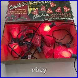 Vtg Christopher Radko Twinkle Brite Blinking Bell Christmas Lights Ornaments Vtg Christopher Radko Twinkle Brite Blinking Bell Christmas Lights Ornaments