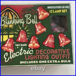Vtg Christopher Radko Twinkle Brite Blinking Bell Christmas Lights Ornaments Vtg Christopher Radko Twinkle Brite Blinking Bell Christmas Lights Ornaments
