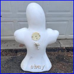 Vtg Empire Blow Mold Ghost Halloween Lighted Yard Decor 34 Retro 1990s White