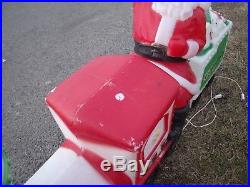 Vtg Empire Santa Train blow mold FREE delivery within 150 mile radius of Lima OH