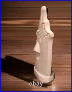 Vtg Halloween Blow Mold Skeleton Grim Reaper Graveyard Tombstone Tabletop Light
