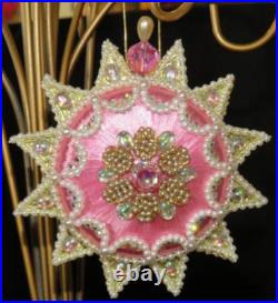 Vtg Zimonick 36 RARE Swarovski Cabochons Ornament ROYAL DIADEM ll CROWN