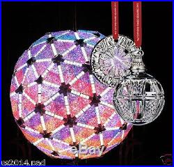 WATERFORD 2015 Times Square Disk & Ball Ornament FORTITUDE