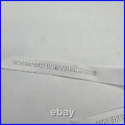 WATERFORD 2023 Times Square Gift of Love HEART Ornament #1061927 Original Bag